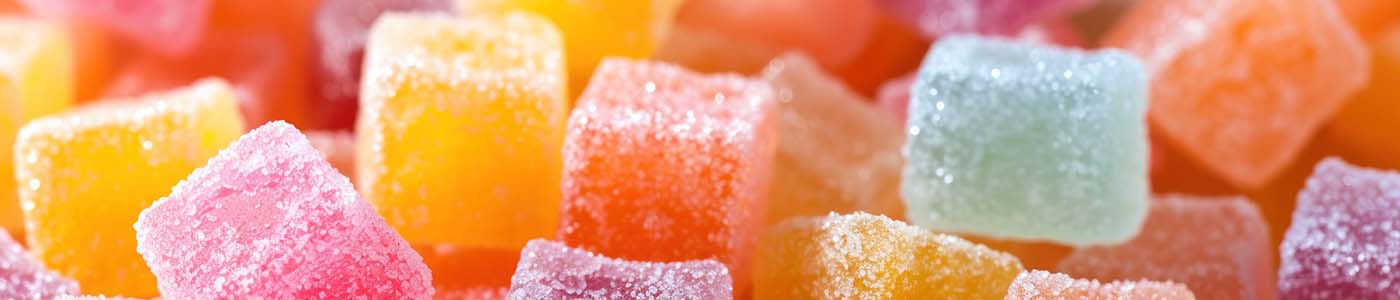 Supplement Confectionery Gummies - Anti-sticking Sugar-free Coating - Pectin Reduction - Texture